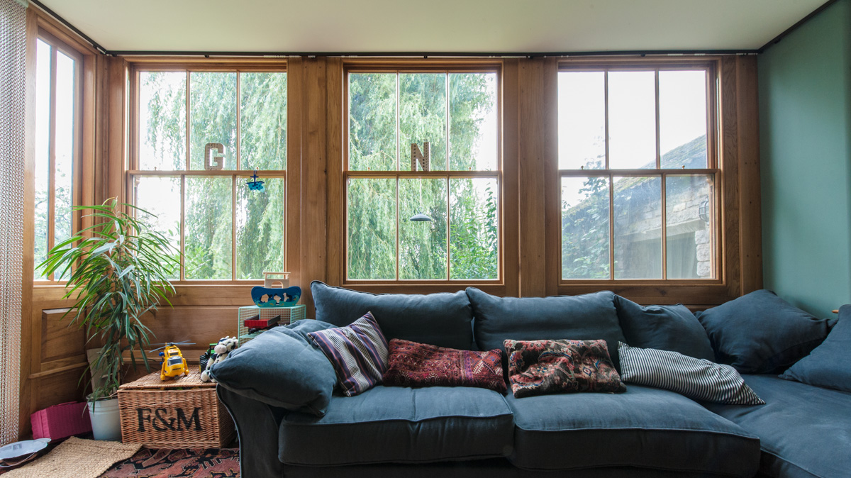 Bespoke timber framed windows manufactured in Somerset